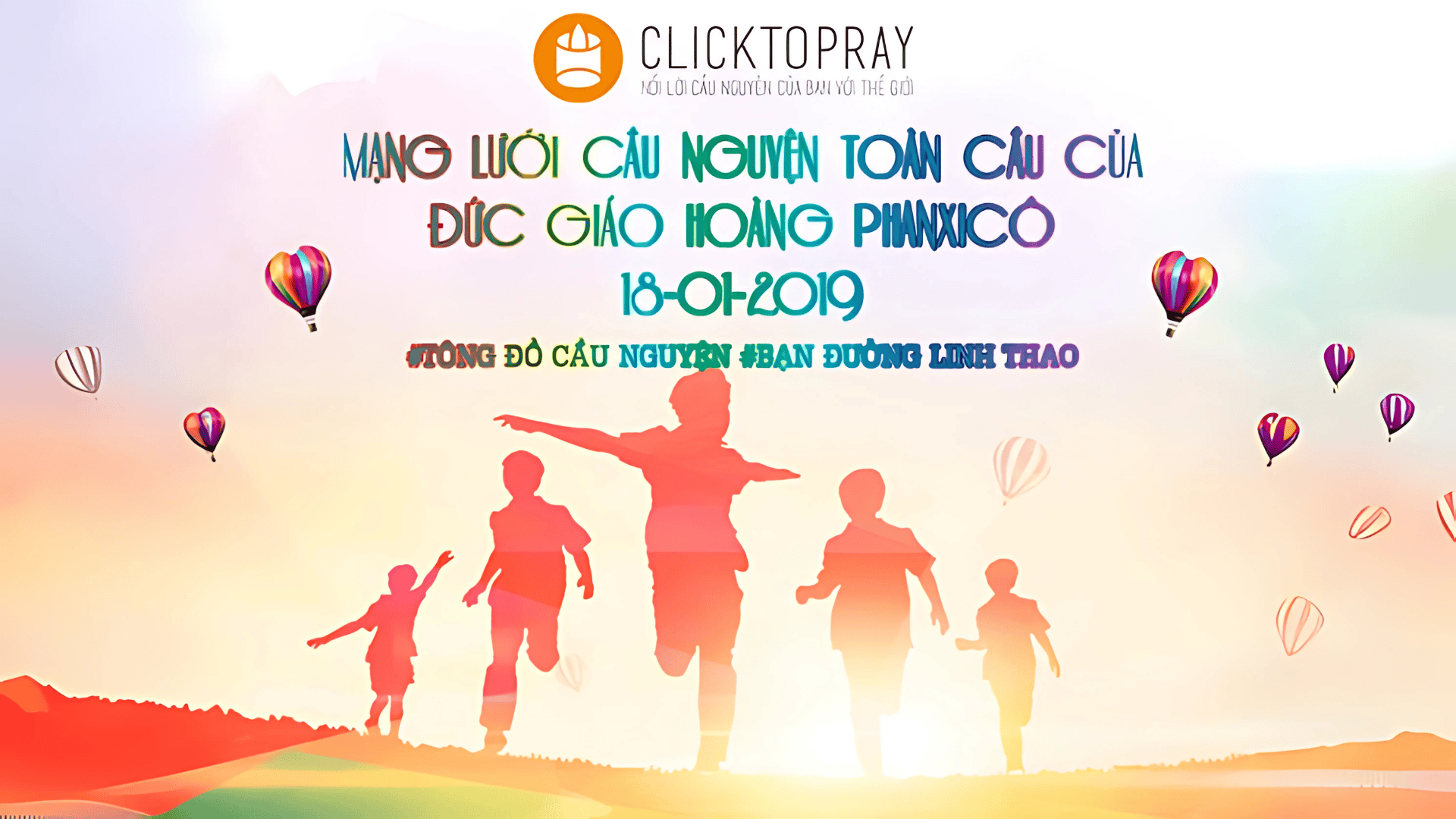 Tông Đồ Cầu Nguyện: Ngày 18/01/2019