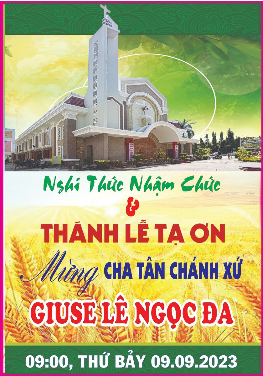 Giáo Xứ Bùi Phát: Thánh lễ Tạ ơn mừng tân Chánh xứ