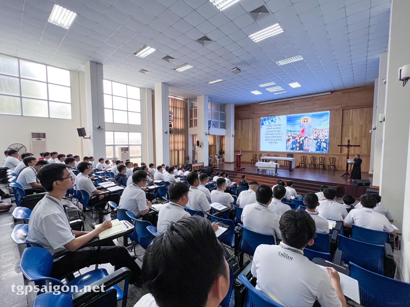 Sinh hoạt Dự tu TGP Sài Gòn - Tĩnh tâm tháng 10 - tháng Mân Côi