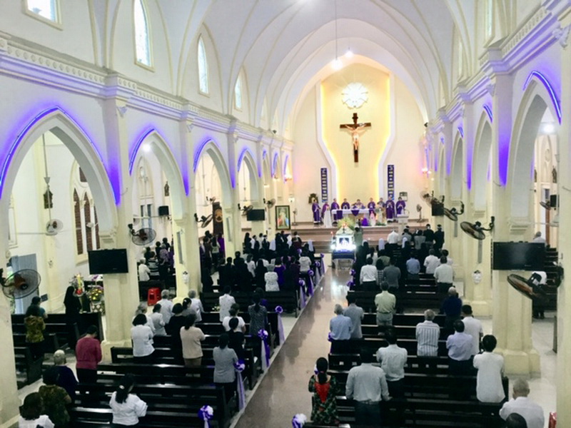 Giáo xứ Thủ Đức: Thánh lễ An táng Bà cố Maria Huỳnh Thị Sương