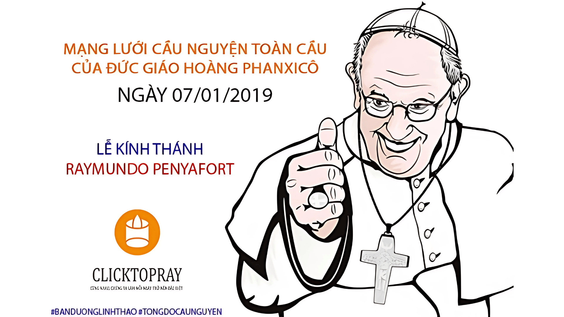 Tông đồ cầu nguyện ngày 07.01