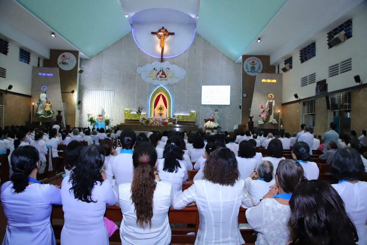 Curia Tân Sơn Nhì: Mừng Sinh Nhật Đức Mẹ và họp bạn, 08-09-2023