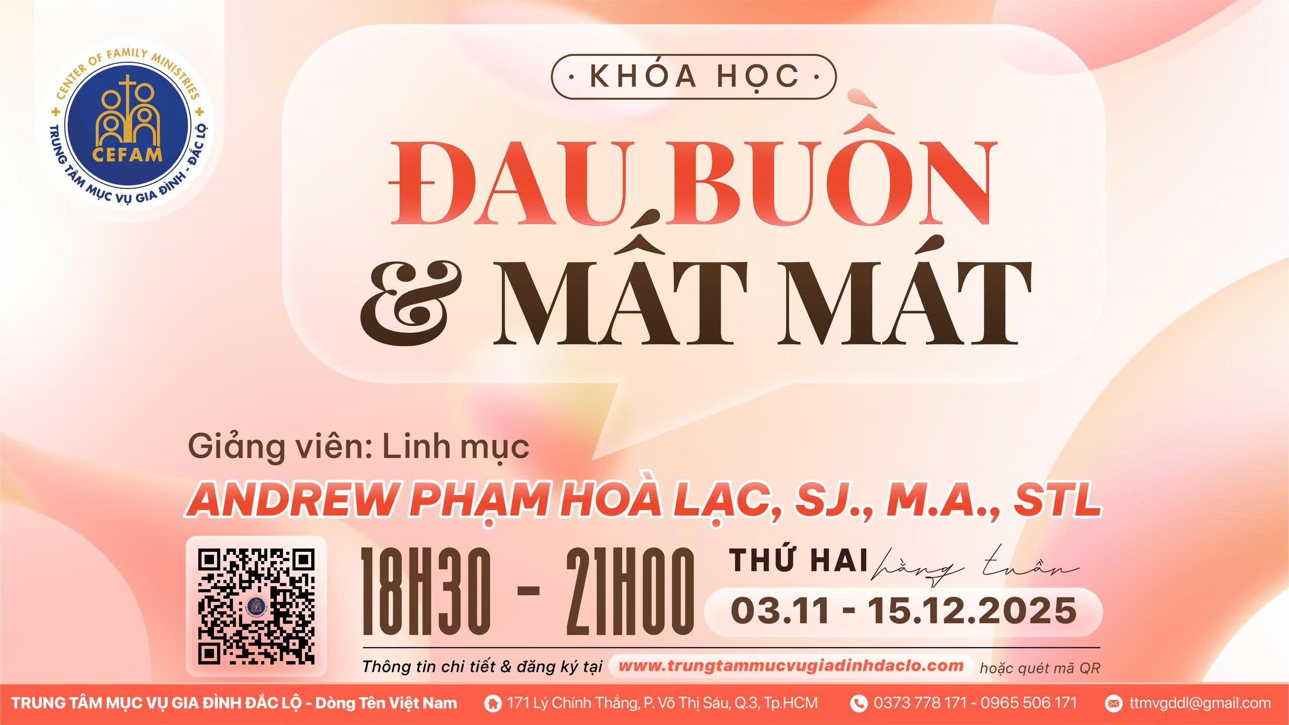 Khóa học “Đau Buồn và Mất Mát”