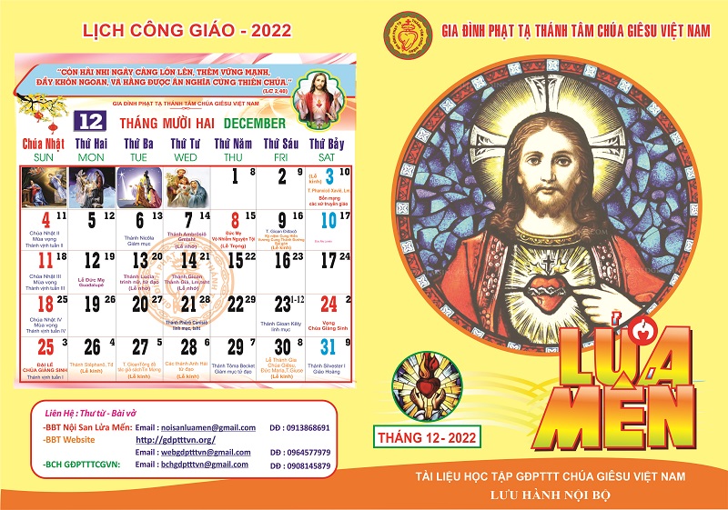 Nội san Lửa Mến tháng 12.2022