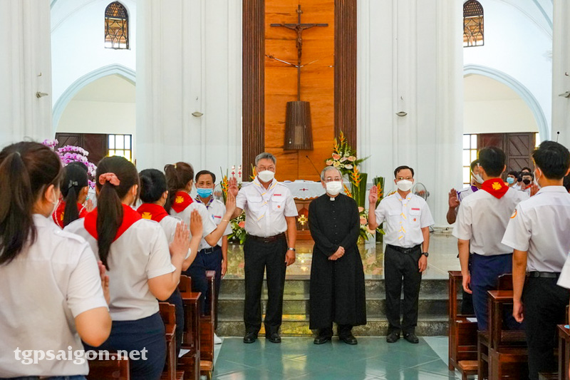 Liên đoàn Anrê Phú Yên khai giảng khóa huấn luyện huynh trưởng 13-2-2022