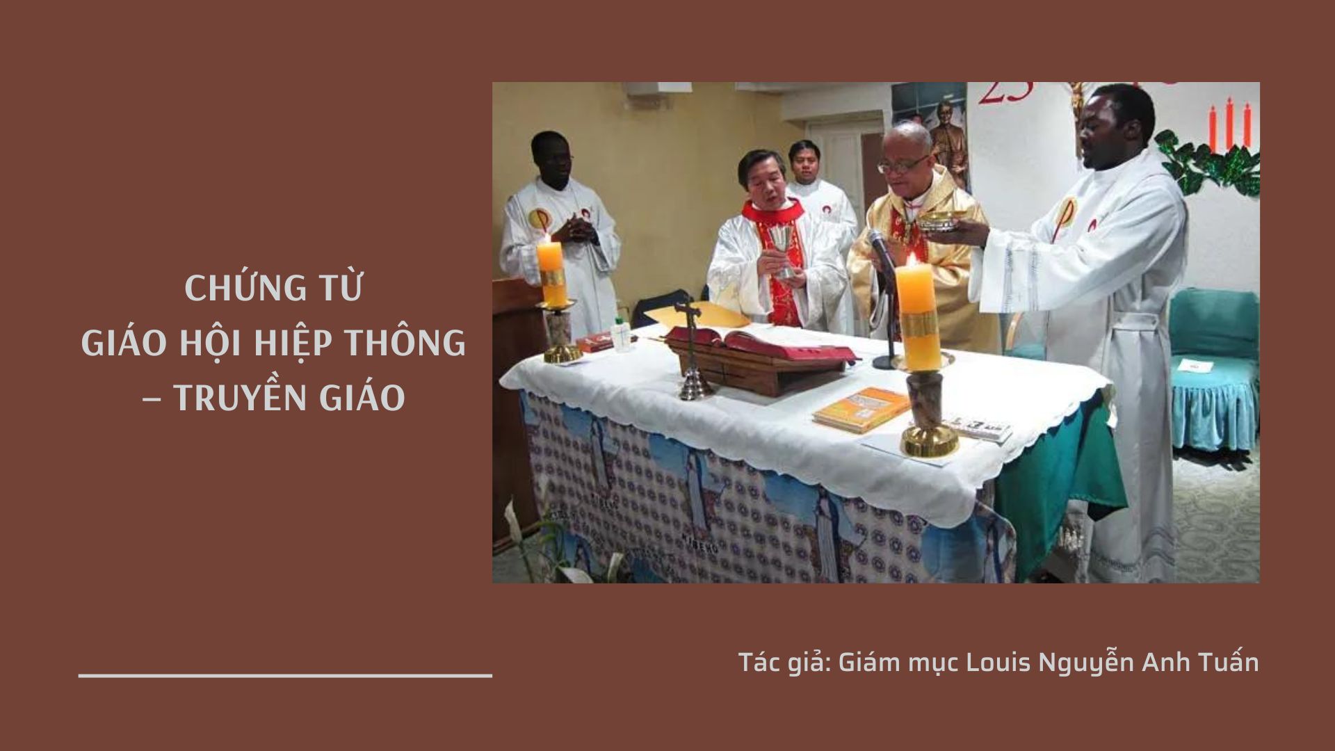 Chứng từ Giáo Hội hiệp thông – truyền giáo