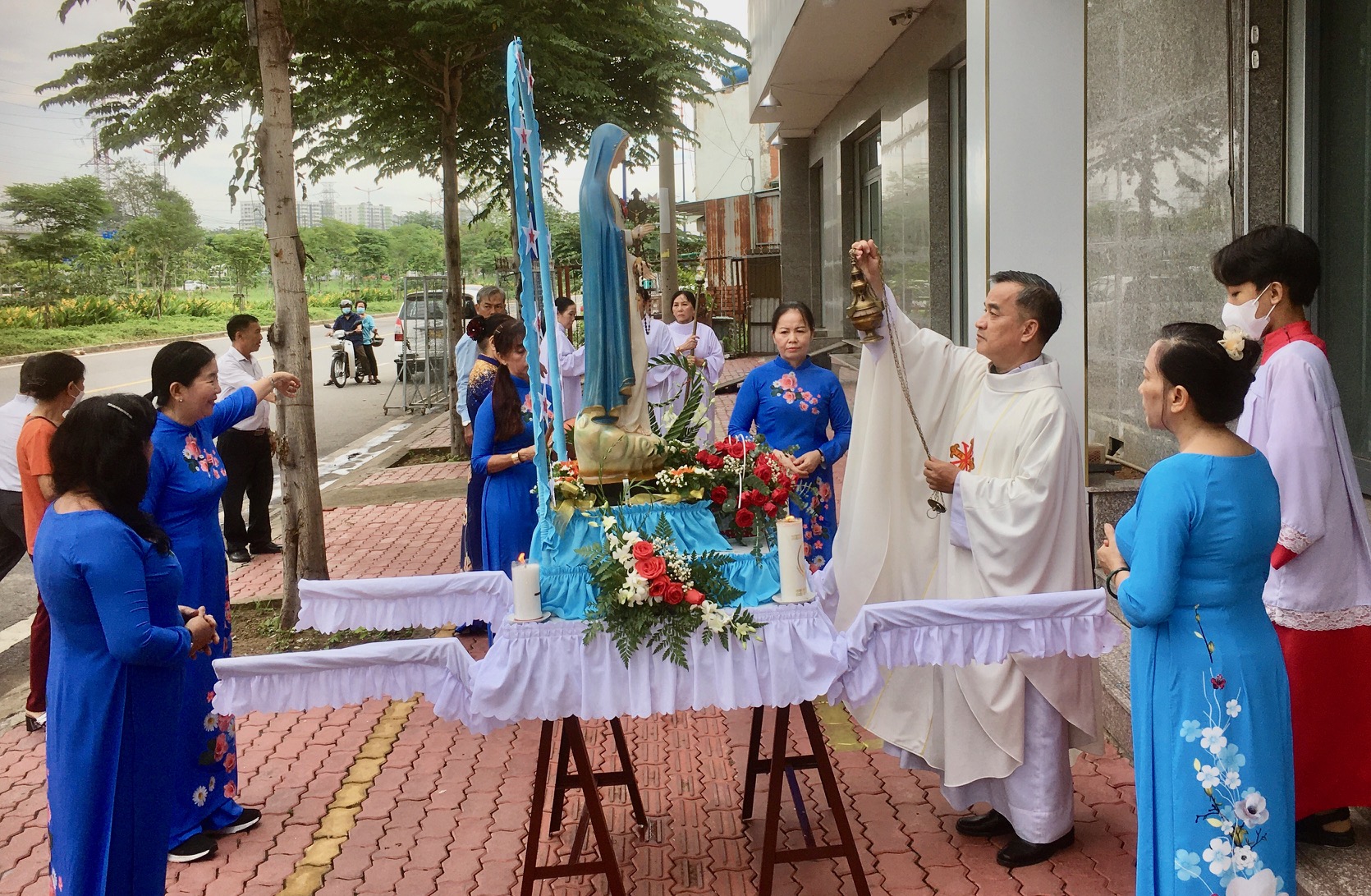 Giáo xứ Thánh Giuse Thợ: Thánh lễ mừng kính Đức Mẹ Fatima 13-06-2023