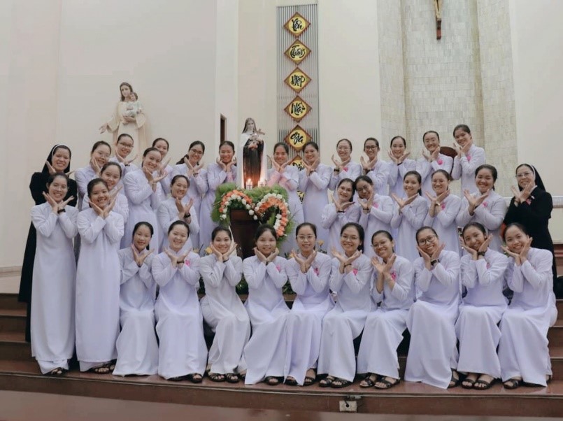 Lễ Bổn mạng của Thanh Tuyển sinh Hội dòng Mến Thánh Giá Thủ Đức