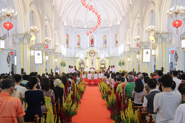 Giáo xứ Chợ Quán: Thánh lễ Giao Thừa mừng Xuân Giáp Thìn
