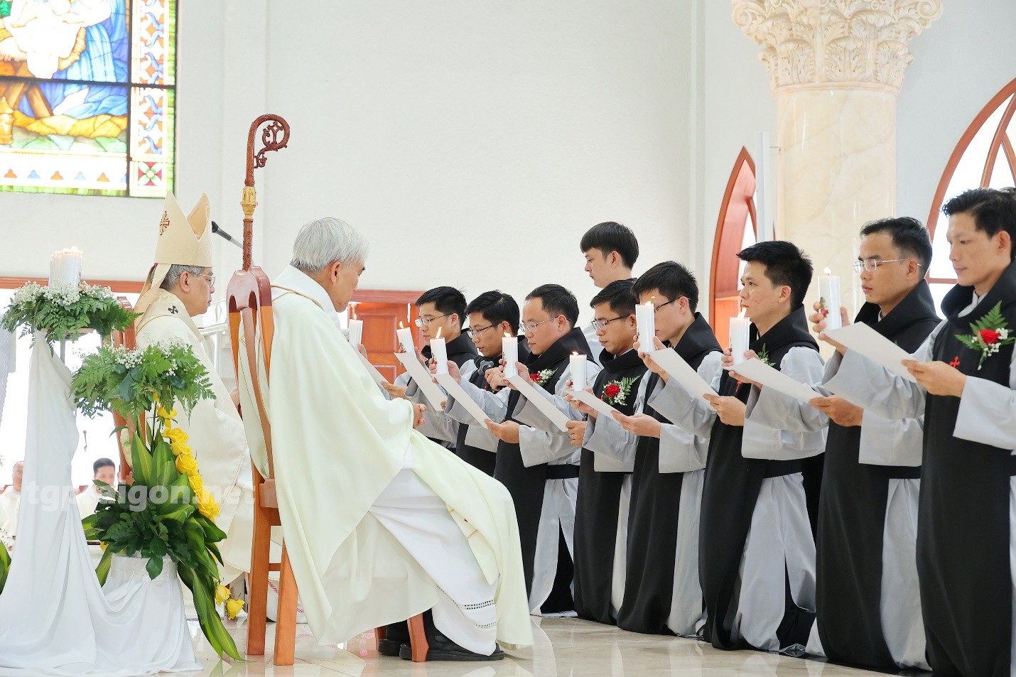 Thánh lễ Tuyên khấn Dòng Tiểu Đệ Thánh Gioan Tẩy Giả