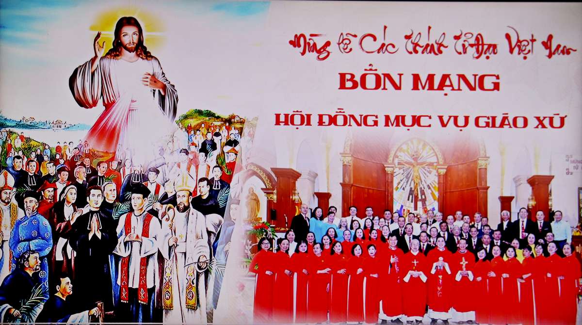 Giáo xứ Bùi Phát: Thánh lễ kính các Thánh Tử Đạo Việt Nam & mừng Bổn mạng Hội đồng Mục vụ Giáo xứ