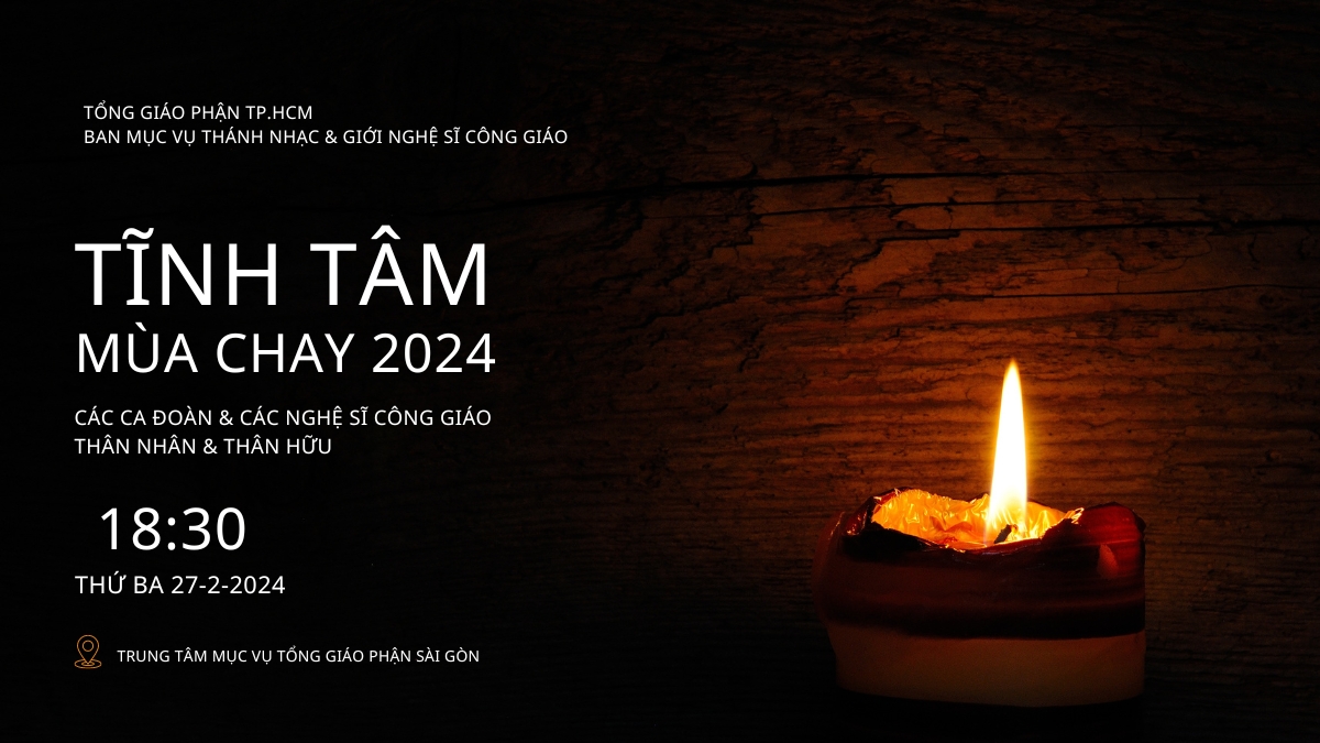 Tĩnh tâm Mùa Chay 27-2-2024