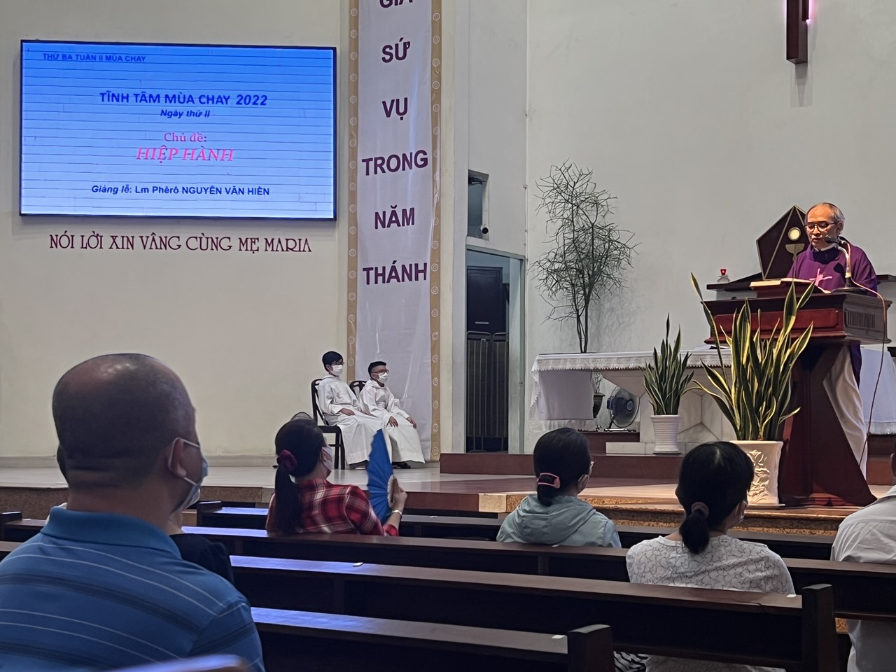 Giáo xứ Hòa Hưng: Tuần tĩnh tâm Mùa Chay 2022
