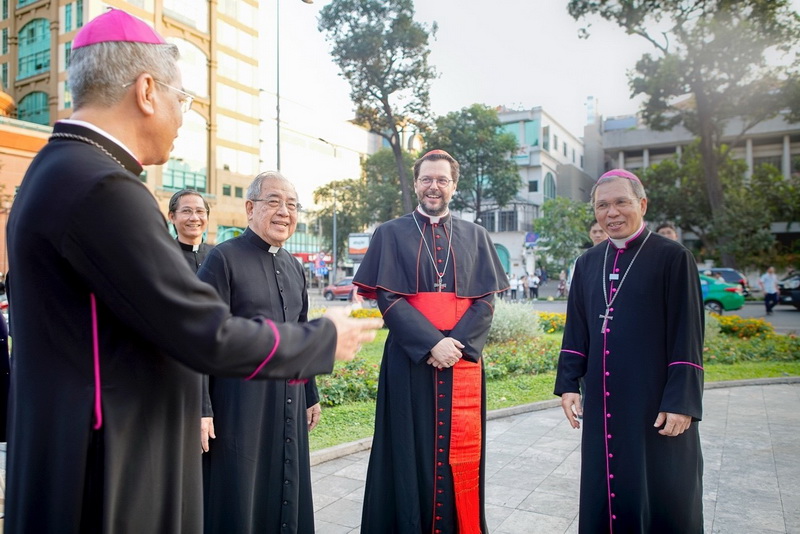 Đức Hồng y Giorgio Marengo viếng thăm và tri ân Giáo hội Công giáo Việt Nam