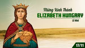 Ngày 17/11: Thánh Elisabeth Hungari