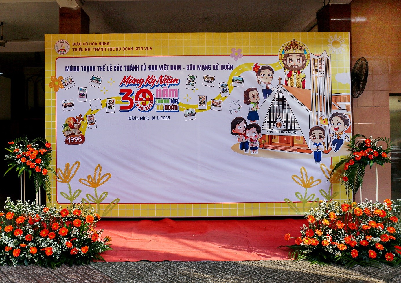 Đoàn Thiếu Nhi Thánh Thể Giáo xứ Hòa Hưng mừng bổn mạng và kỷ niệm 30 năm thành lập