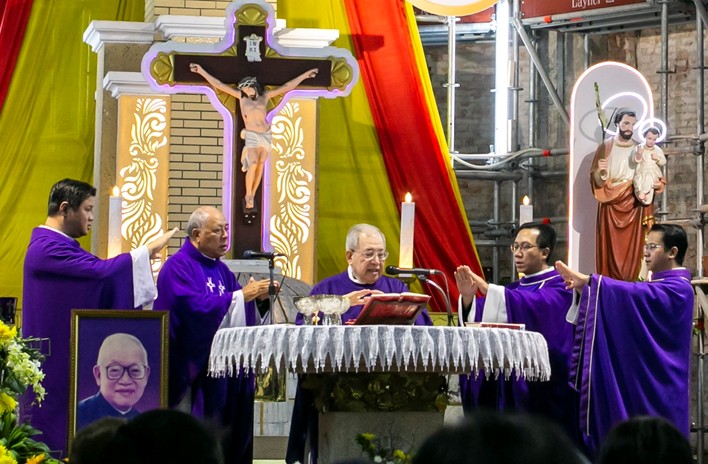 Thánh lễ giỗ lần thứ 22 của Cha Cố Sở Antôn Phùng Quang Mạnh, nguyên Chánh xứ Gia Định