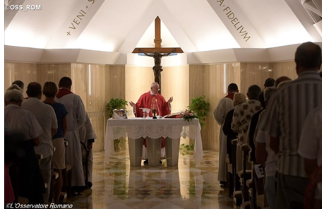 Đức Thánh Cha cử hành Thánh lễ cầu nguyện cho cha Jacques Hamel: “Kẻ nhân danh Thiên Chúa để giết người chính là ma quỷ”