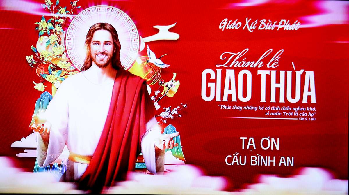 Thánh lễ Giao thừa tạ ơn và cầu bình an năm mới 2026 tại Giáo xứ Bùi Phát