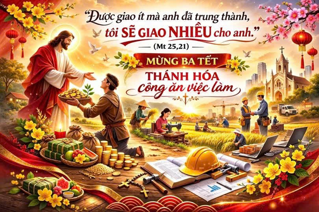 Hãy vào mà hưởng niềm vui của chủ anh