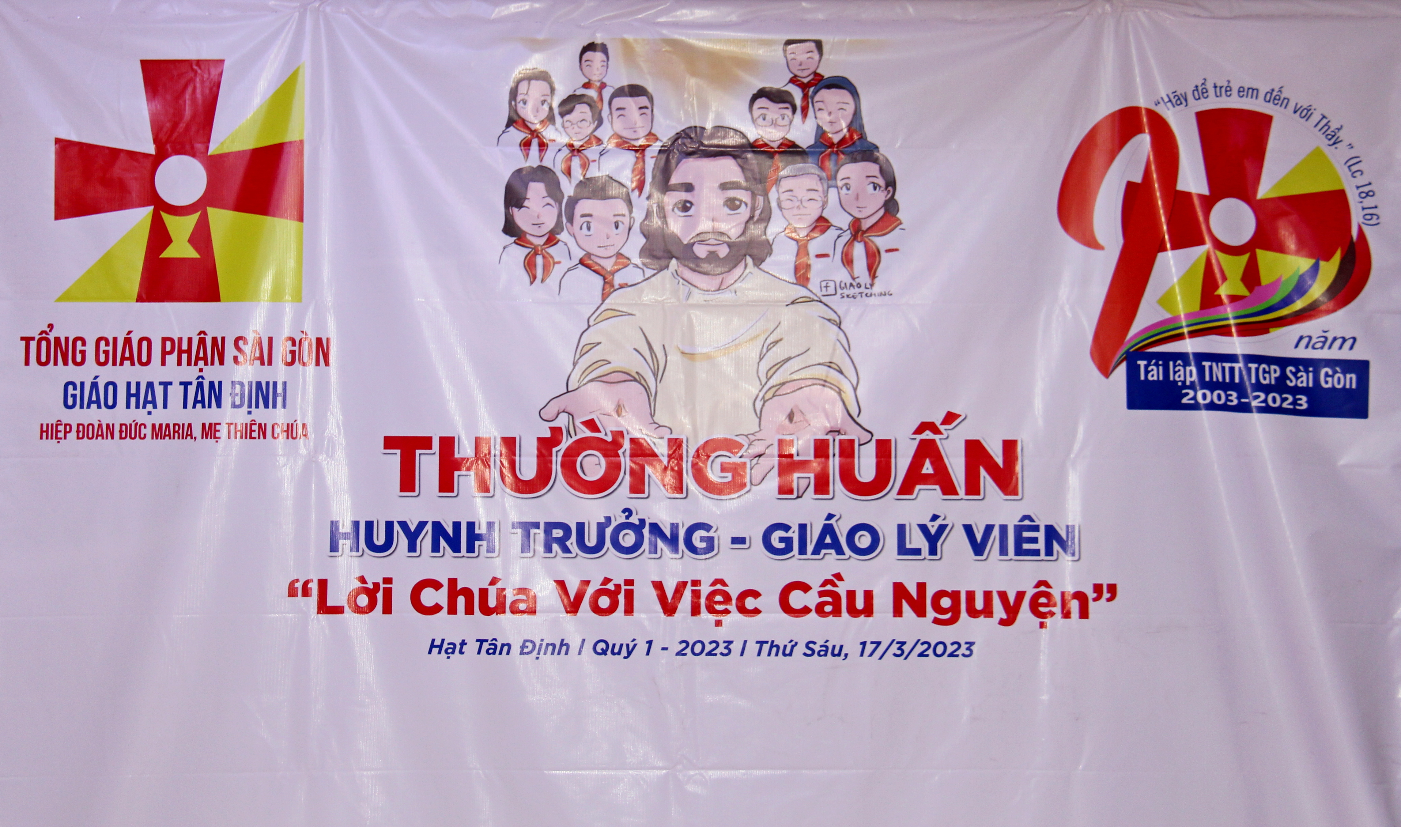 Thiếu nhi hiệp đoàn Tân Định: Thường huấn Huynh Trưởng - Giáo Lý Viên Quý I năm 2023