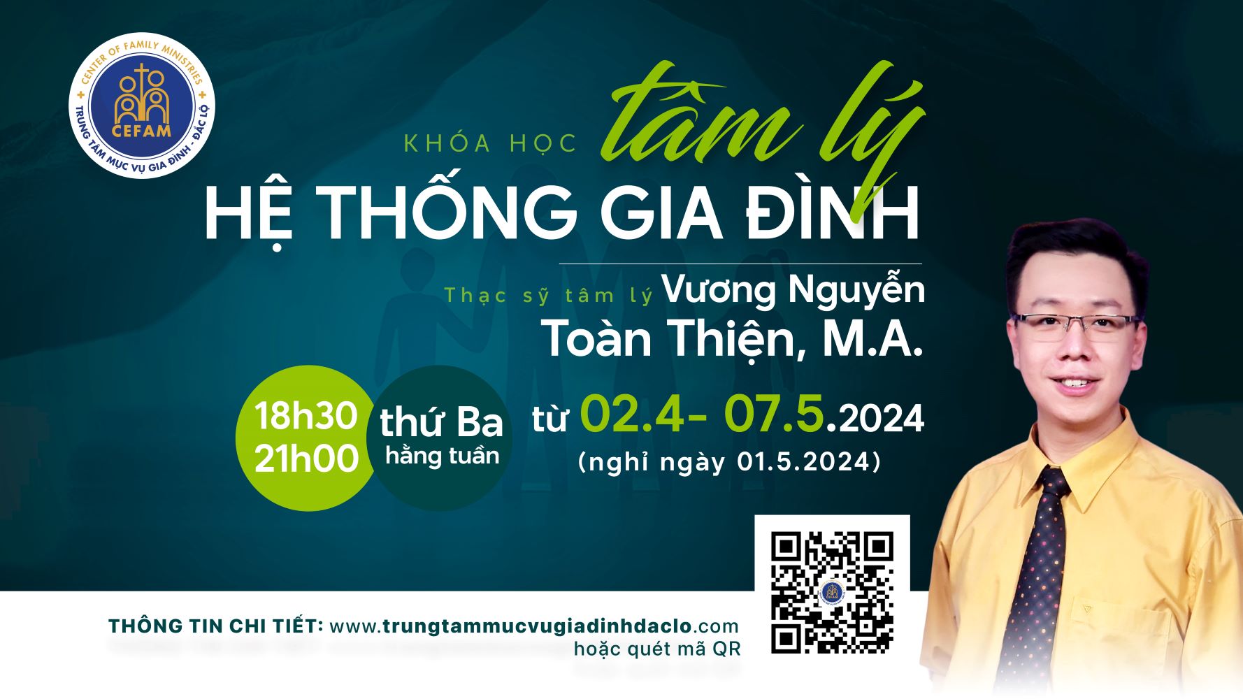 Khóa học: Tâm Lý Hệ Thống Gia Đình