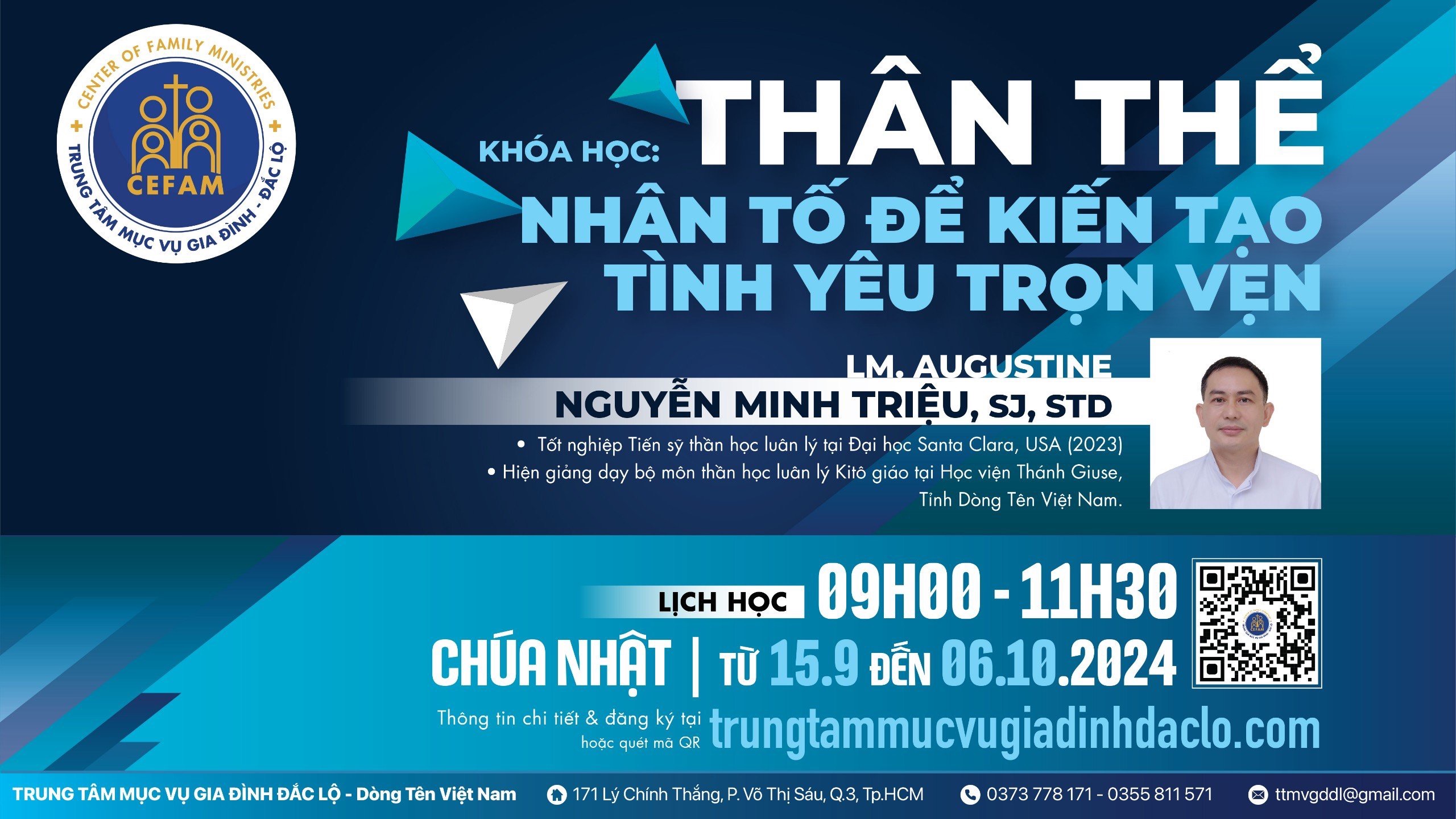 Khóa học: “Thân Thể - Nhân Tố để kiến tạo Tình Yêu Trọn Vẹn”
