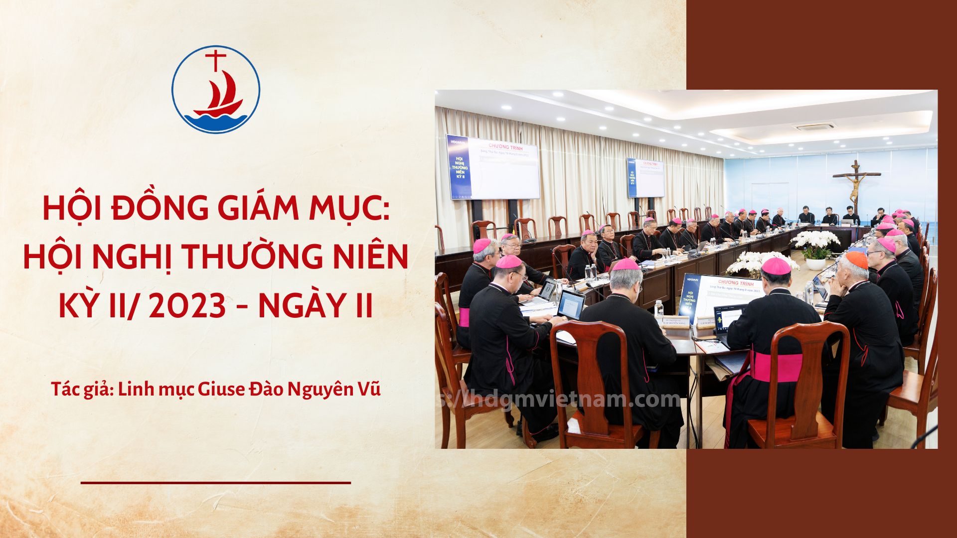 Hội đồng Giám mục: Hội nghị thường niên kỳ II/ 2023 - Ngày II