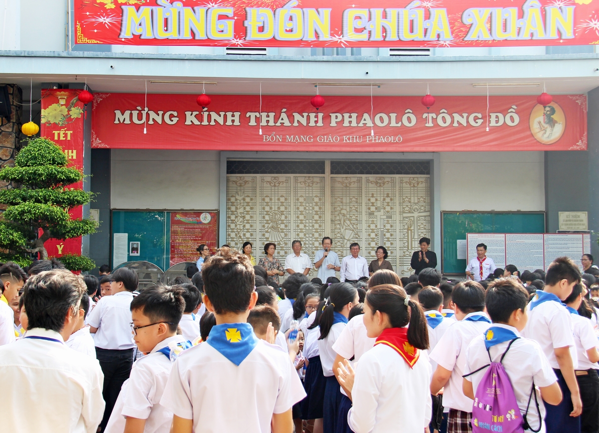Giáo xứ Bùi Phát: Thiếu nhi vui Xuân 2020