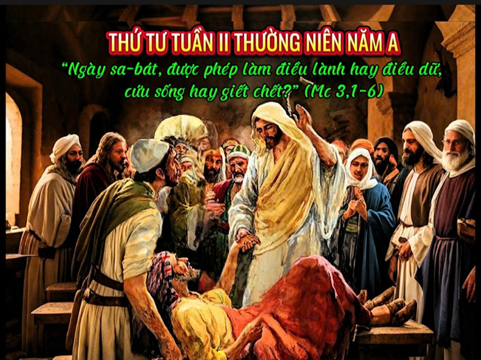 Thứ Tư tuần 2 Thường Niên năm A: Giữ luật hay cứu người?