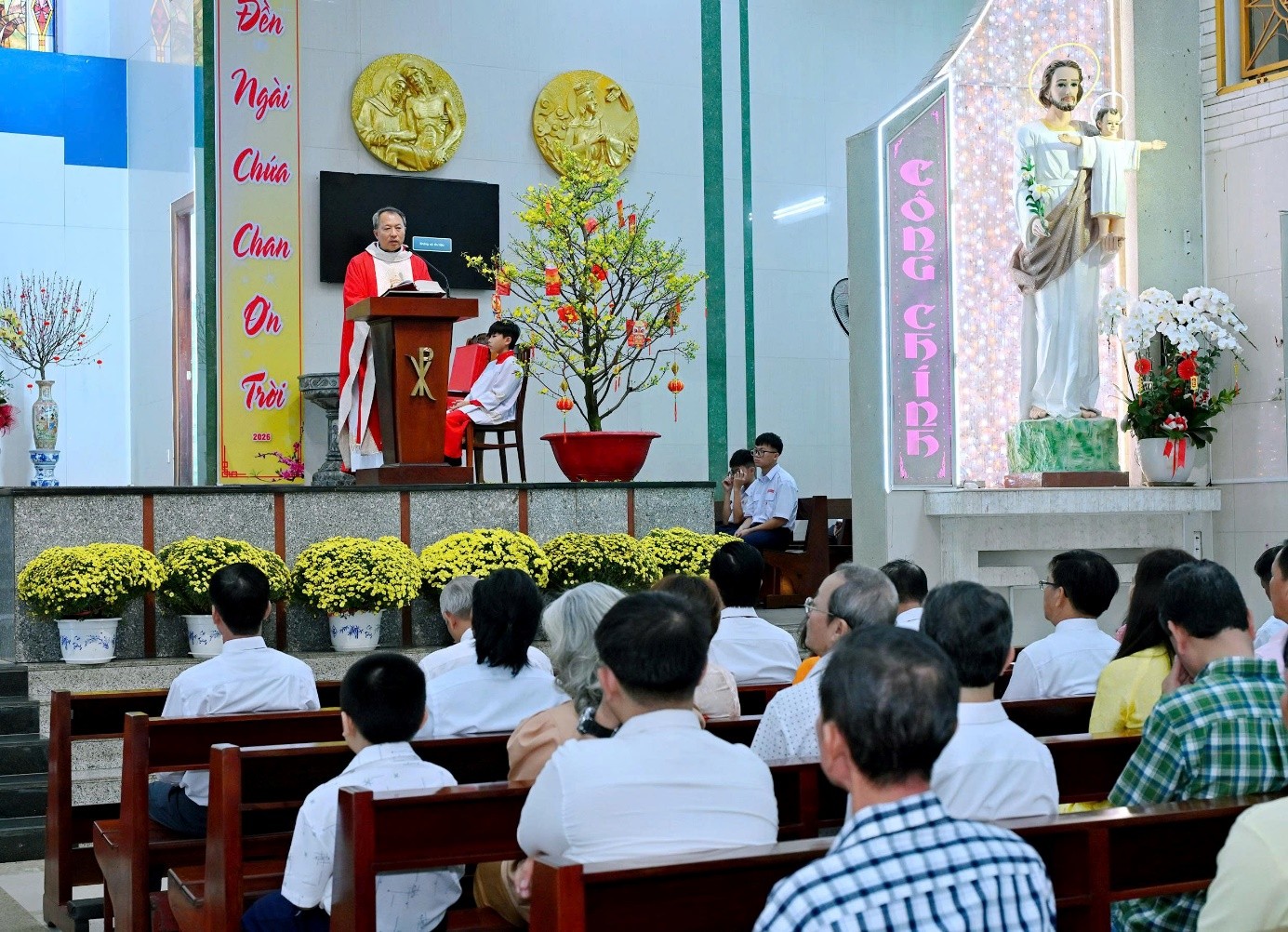 Giáo xứ Tân Phú Hòa: Thánh lễ Minh Niên Bính Ngọ 2026
