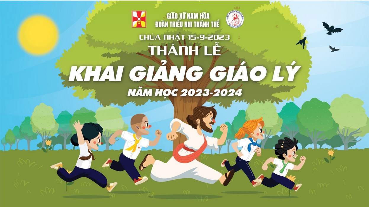Giáo xứ Nam Hòa: Thánh lễ khai giảng năm học Giáo Lý 2023-2024