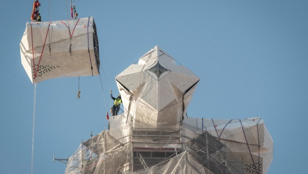 Vương cung Thánh đường Sagrada Familia đạt đến chiều cao hoàn chỉnh