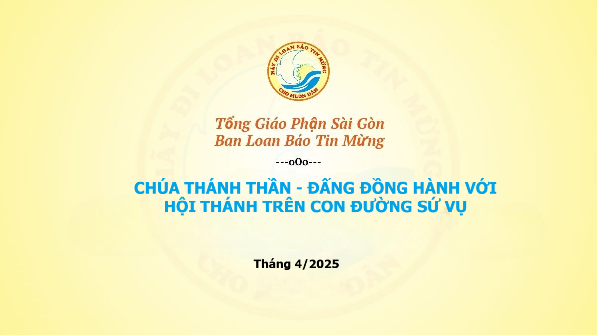 Chầu Thánh Thể Cho LBTM Tháng 04.2025