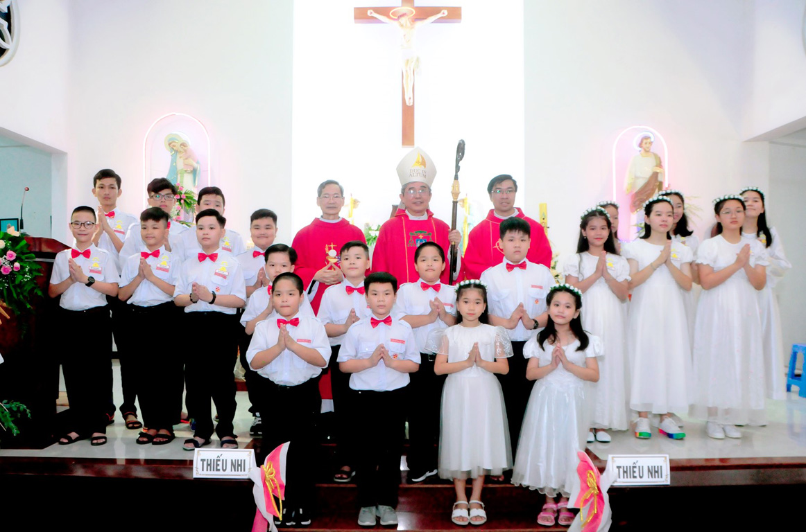 Giáo xứ An Tôn: Lãnh nhận Thánh Thần ngày 20-7-2020