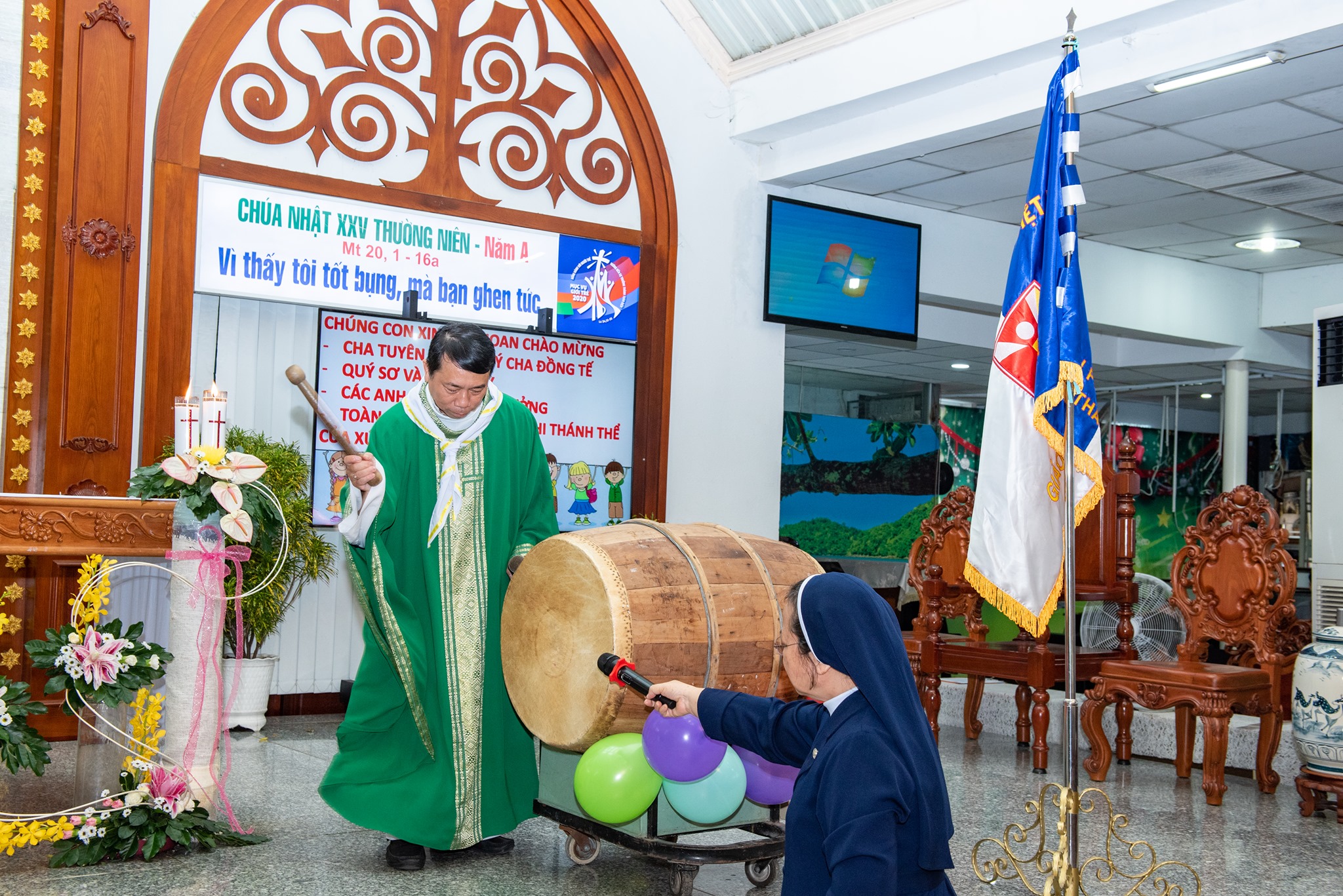 Giáo xứ Thánh Martinô: Khai giảng năm học giáo lý 2020-2021