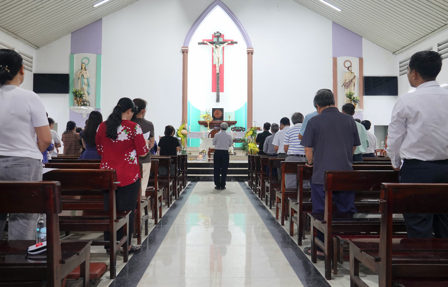 Giáo khu 5 giáo xứ Nhân Hoà chuẩn bị mừng lễ các Thánh Tử Đạo Việt Nam