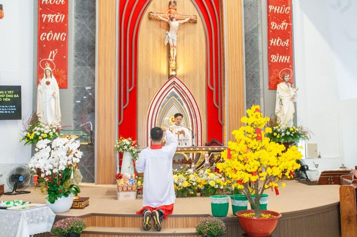 Giáo xứ Công Lý: Thánh lễ kính nhớ Tổ tiên