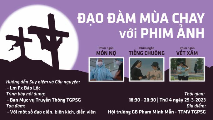 Thông báo: Đạo đàm Mùa Chay với Phim ảnh