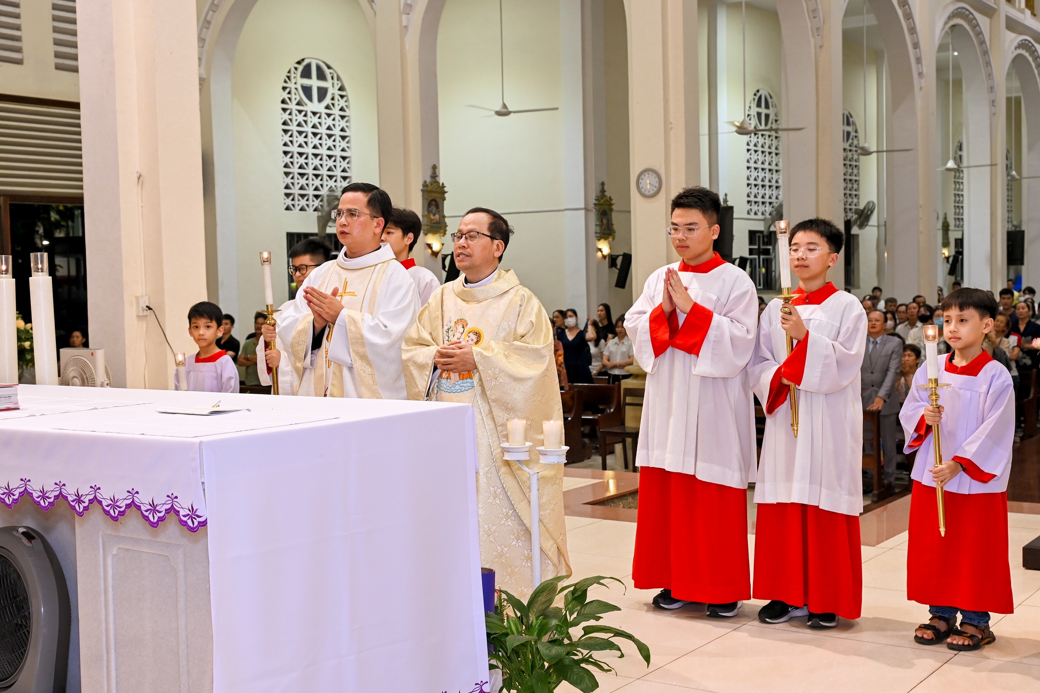 Giáo xứ Thánh Jeanne d'Arc mừng bổn mạng Linh mục chánh xứ