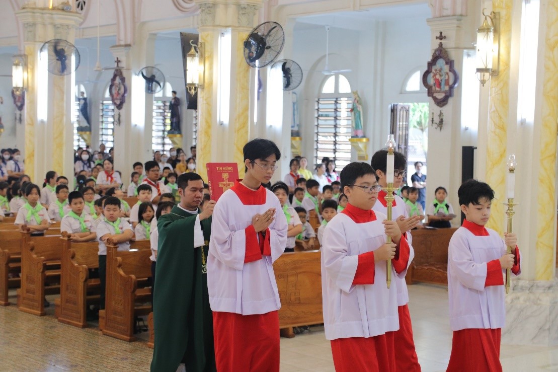 Giáo xứ Chợ Quán: Thánh lễ Chúa Nhật Lời Chúa (dành cho thiếu nhi)