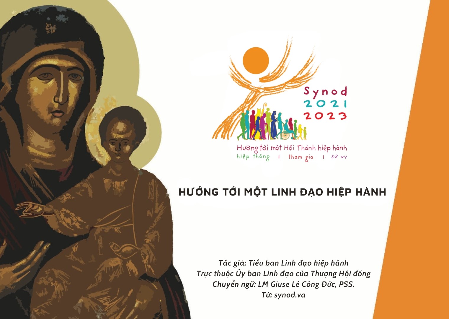 Tài liệu Thượng Hội đồng: Hướng tới một linh đạo hiệp hành