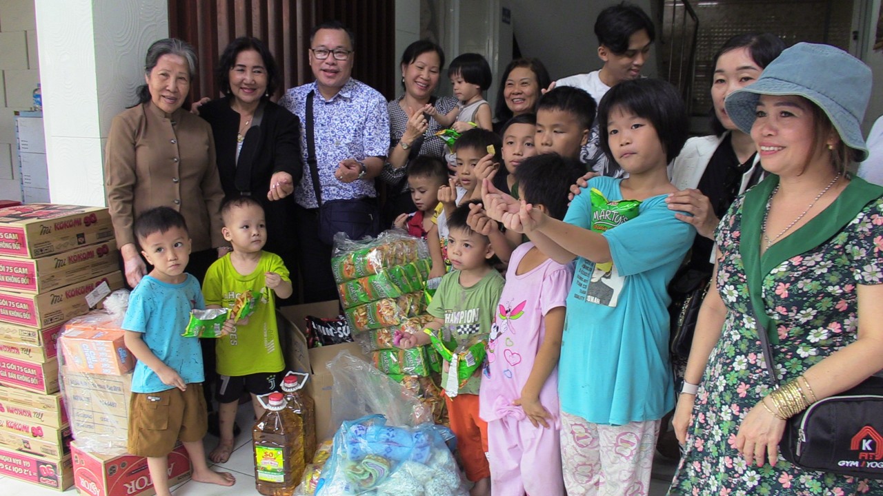 Nhóm bác ái Khiết Tâm thực thi lòng thương xót của Chúa