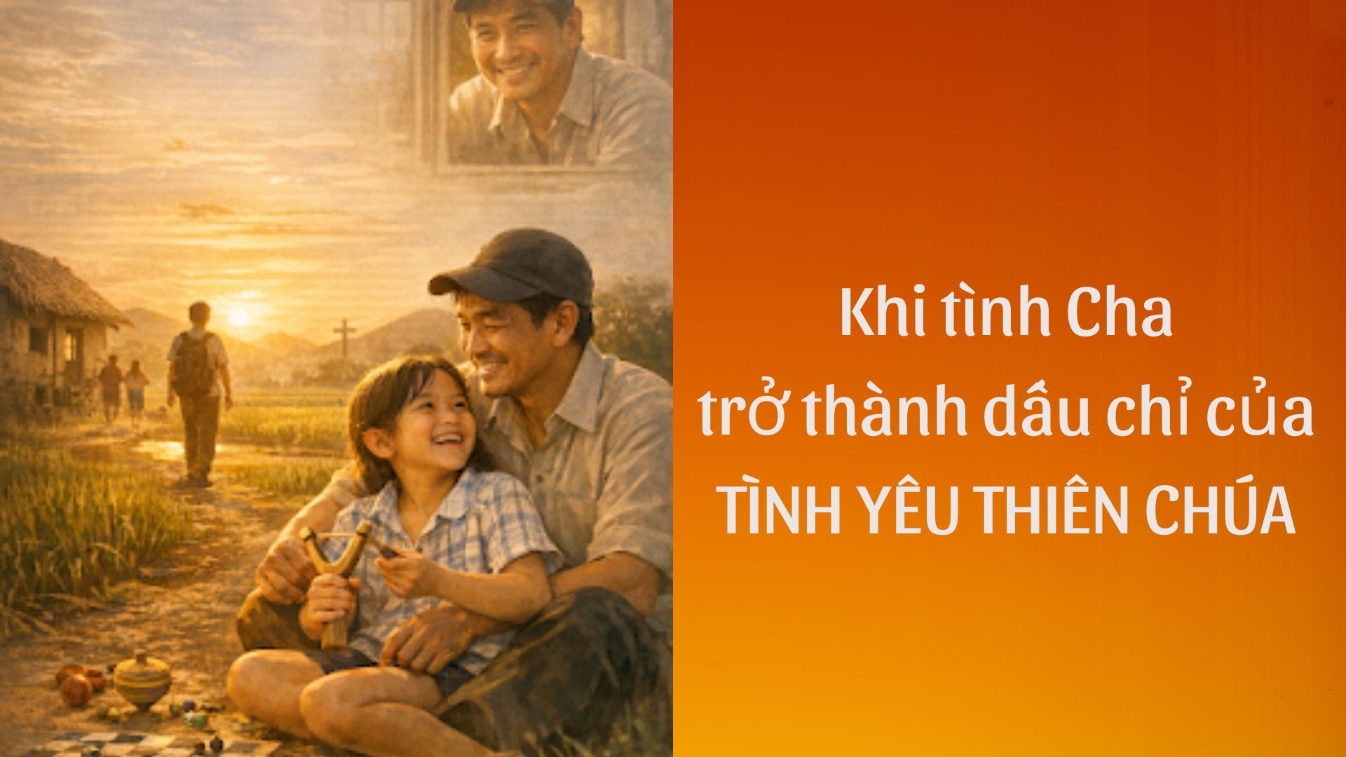 Khi tình cha trở thành dấu chỉ của tình yêu Thiên Chúa