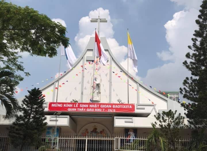 Giáo khu 7 Giáo xứ Nhân Hòa: mừng Lễ sinh nhật Thánh bổn mạng Gioan Tẩy Giả