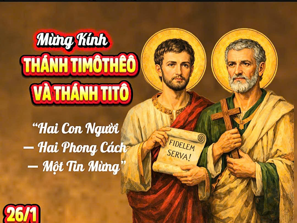 Thánh Timôthêô và Thánh Titô: chân dung hai mục tử của Hội Thánh sơ khai “Giữ Lửa Đức Tin giữa thời thử thách”