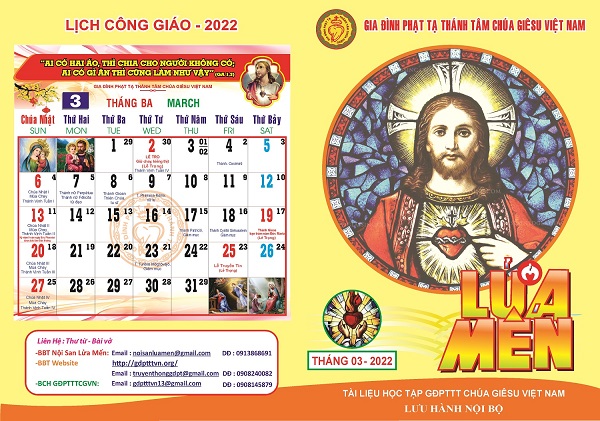Nội san Lửa Mến tháng 3.2022