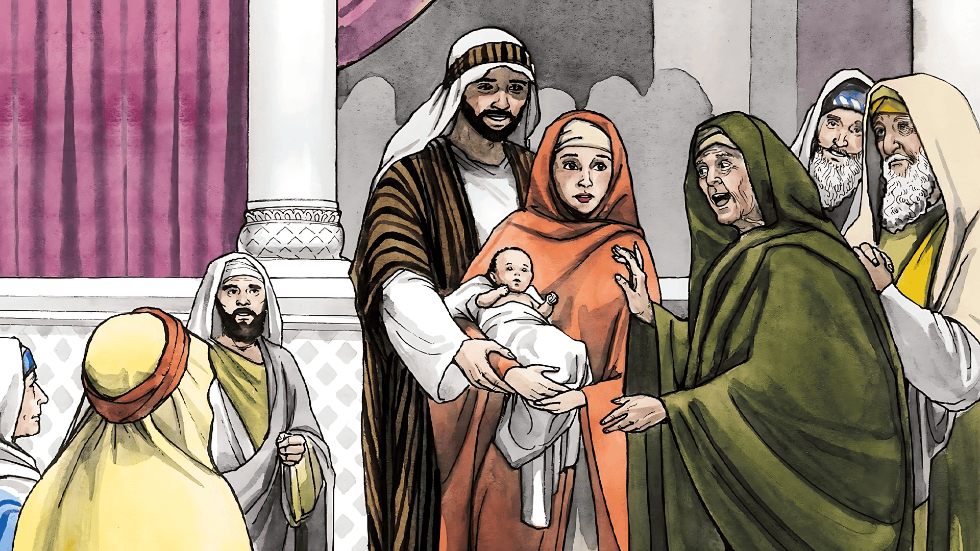 Ngày 29 tháng 12: Ngày thứ 5 trong tuần Bát nhật Giáng sinh - Ánh sáng muôn dân (Lc 2,22-35)