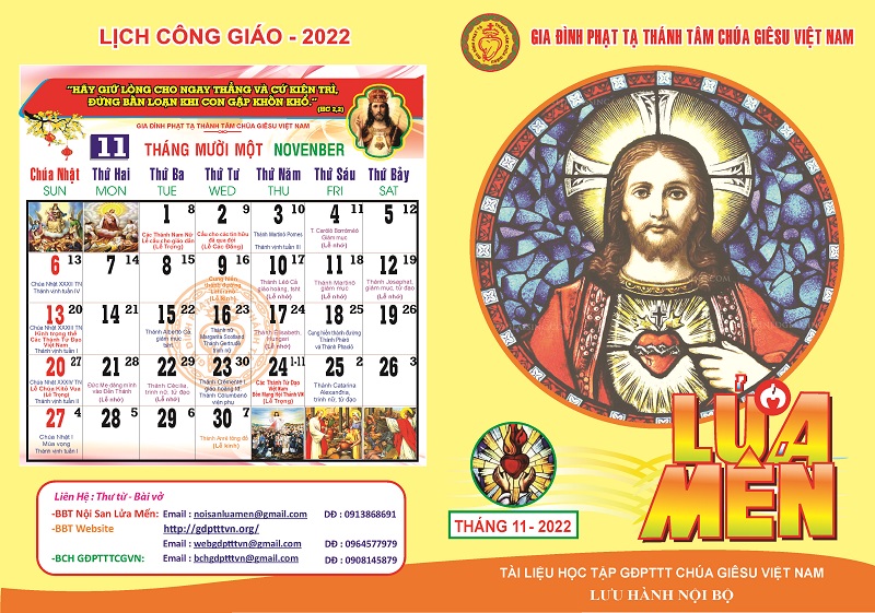 Nội san Lửa Mến tháng 11.2022