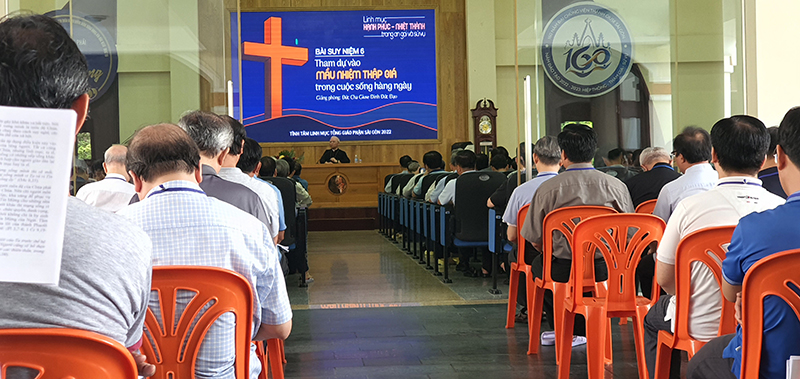 Tuần Tĩnh tâm năm 2022 của linh mục đoàn TGP Sài Gòn